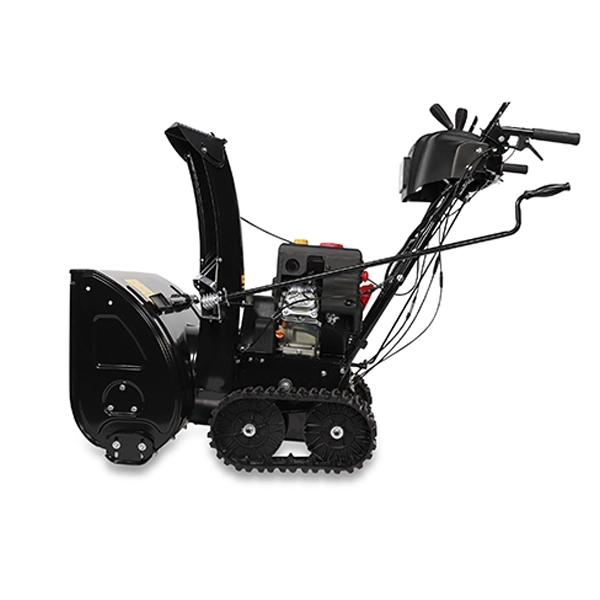 CHAMPION STT761E Снегоотбрасыватель, 7 л.с., 61 см, 6F/2R гусеницы, бак 3 л, эл.стартер, фара, обогрев рук