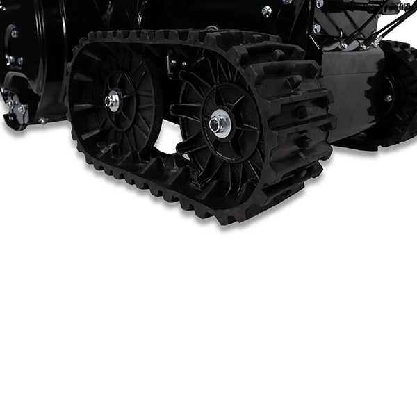 CHAMPION STT761E Снегоотбрасыватель, 7 л.с., 61 см, 6F/2R гусеницы, бак 3 л, эл.стартер, фара, обогрев рук