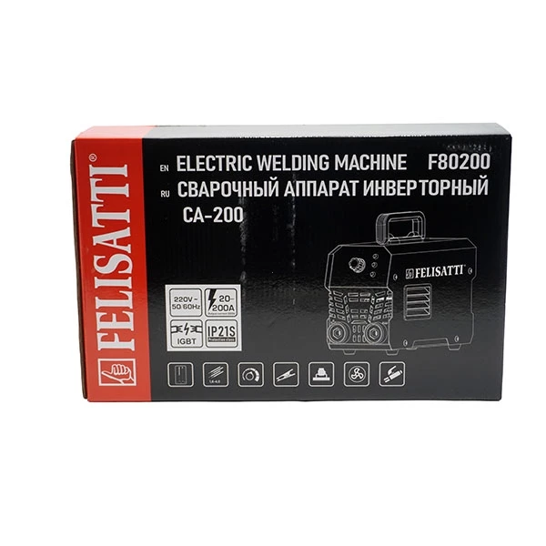 Felisatti СА-200 Felisatti(820.5.1.00) Сварочный аппарат инверторный, 20-200 А, 1,6-4,0 мм, ММА