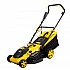 CHAMPION EM4118 Электрическая газонокосилка, 220 В, 50 Гц, 1800 Вт, 420мм, 25-75мм, пласт.+ткань, 50л