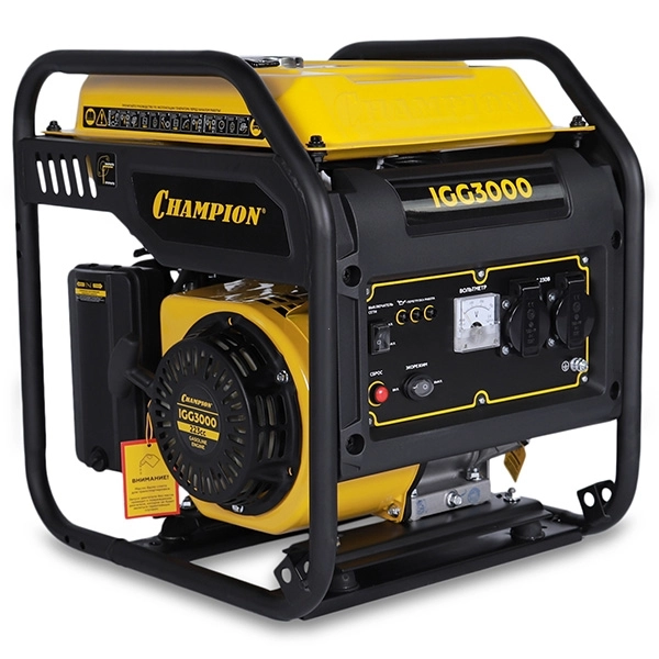 CHAMPION IGG3000 Генератор, 2,8/2,9 кВт, 7,5 л.с., 7 л