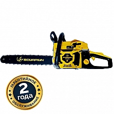 SCORPION SP-540 Пила цепная бензиновая SCORPION, 2200 Вт/3,2 л.с., 52 см. куб., шина 450 мм/18", цепь 0,325-1,5-72 SCORPION SP-540 Пила цепная бензиновая SCORPION, 2200 Вт/3,2 л.с., 52 см. куб., шина 450 мм/18", цепь 0,325-1,5-72