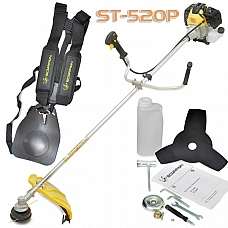 SCORPION ST-520P Триммер бензиновый, 2600 Вт/3,6 л.с., 52 см.куб., 9300 об/мин, ранцевый ремень, лёгкий стартер SCORPION ST-520P Триммер бензиновый, 2600 Вт/3,6 л.с., 52 см.куб., 9300 об/мин, ранцевый ремень, лёгкий стартер