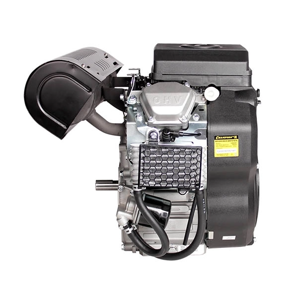 CHAMPION G680HKE Двигатель бензин., с гор.валом 21л.с.,678 см3, диам. 25 мм. шпонка, эл.старт., выход 12В/300Вт
