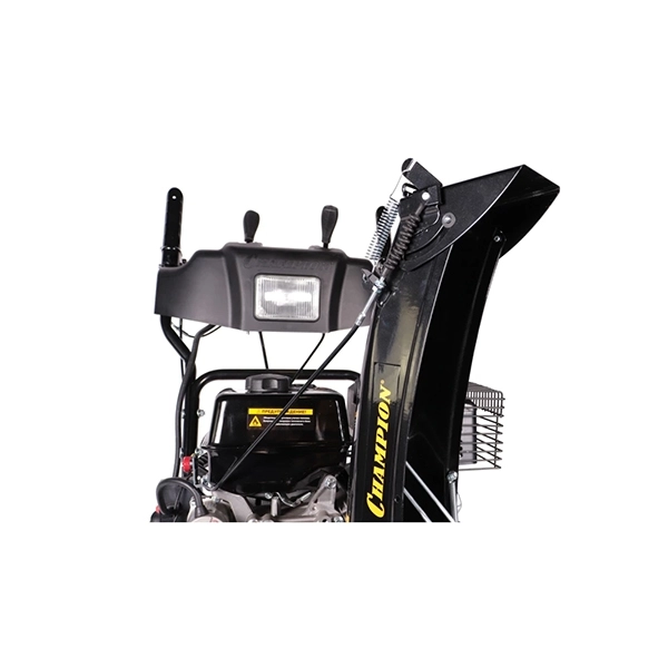 CHAMPION ST861E Снегоотбрасыватель,10 л.с.,61см,6F/2R колеса, 4 л, эл.стартер, фара, обогрев, зимний дв.