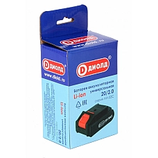 ДИОЛД РАСХОДНИК 90022015 Батарея аккумуляторная универсальная 20/2.0, серия ЛИ-02С (семейка) ДИОЛД РАСХОДНИК 90022015 Батарея аккумуляторная универсальная 20/2.0, серия ЛИ-02С (семейка)