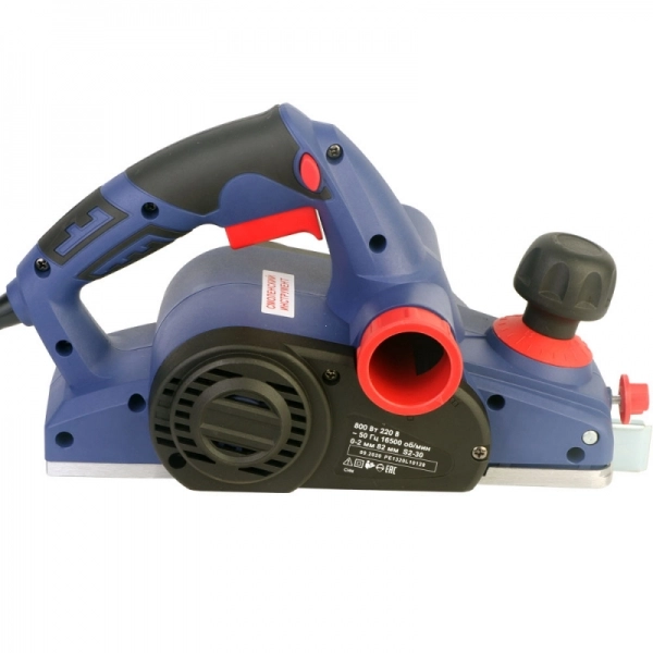 ДИОЛД РЭ-800-01  Рубанок ручной электрический, 800 Вт.,220 В.,50 Гц.,16500 об/мин.,коллектор.