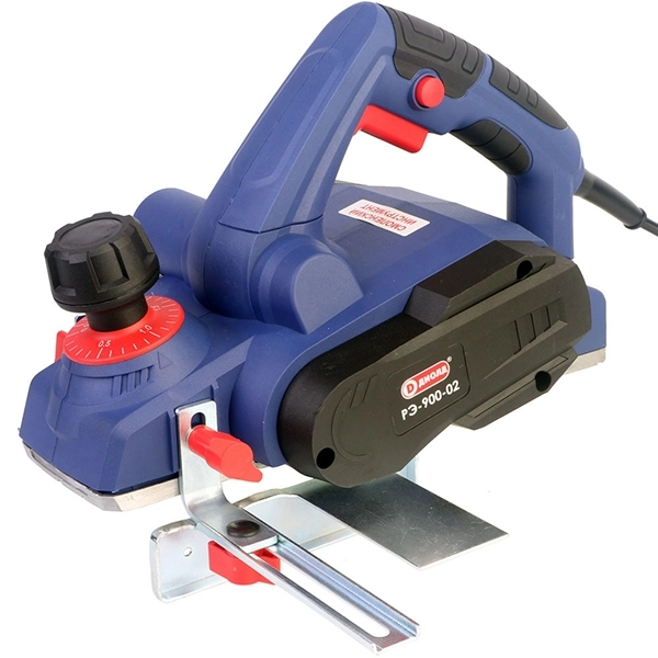 ДИОЛД РЭ-900-02  Рубанок ручной электрический, 900 Вт.,220 В.,50 Гц.,16000 об/мин.,коллектор.