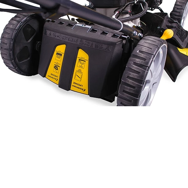 CHAMPION LM5346E Газонокосилка, 4,4кВт., привод,травосбор. 70л., шир.захвата 525мм.,25-75мм., 4 в 1. эл.стартер
