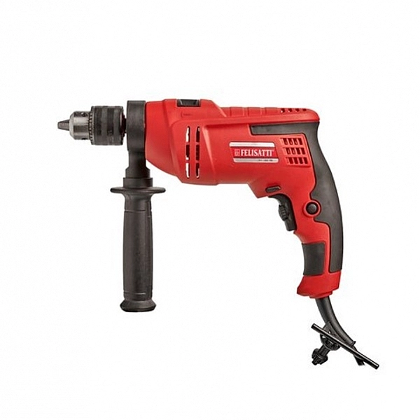 Felisatti ДУ-13/780ЭР Felisatti Машина ручная электрическая сверлильная, 780 Вт., 0-3000 об/мин.,44800 уд/мин., макс. диаметр сверлен. 16-13-30 мм.