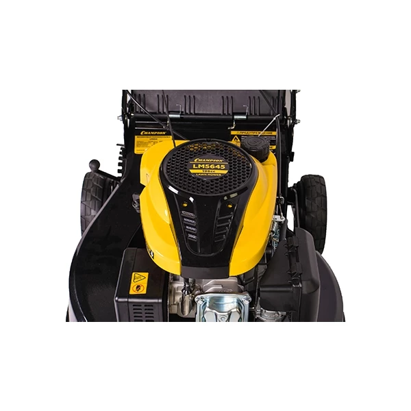 CHAMPION LM5645 Газонокосилка 4,4 кВт.,привод 560 мм., 75л., 25-80 мм.,1 рычаг/8, 3 в1