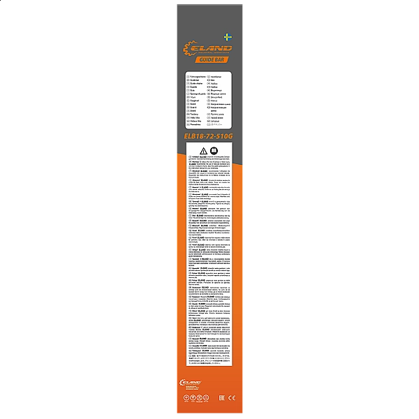 Шина для пилы ELAND ELB18-72-510G