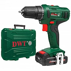 Дрель-шуруповерт аккумуляторная DWT ABS-14.4 L-2 BMC
