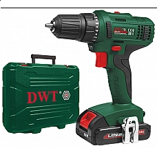 Дрель-шуруповерт аккумуляторная DWT ABS-18 L-2 BMC
Дрель-шуруповерт аккумуляторная DWT ABS-18 L-2 BMC