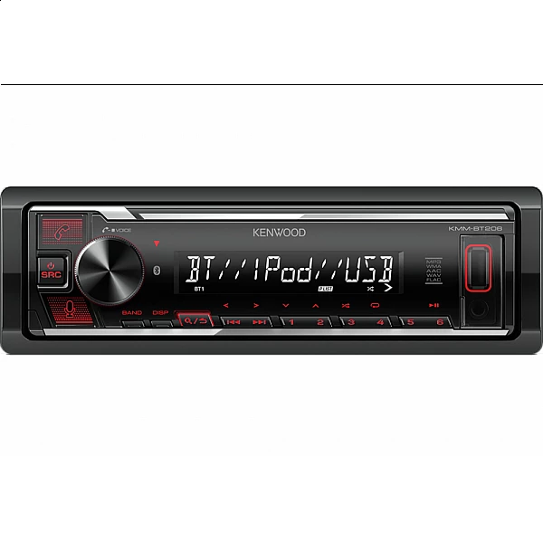 Автомагнитола KENWOOD KMM-BT206