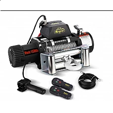 Лебёдка RUGCEL 6100 кг. с проволочным тросом
