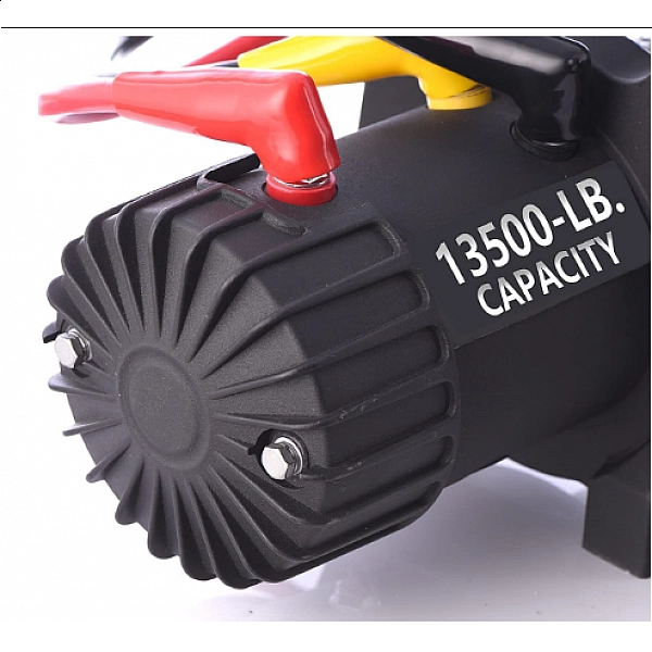 Лебёдка RUGCEL 6100 кг. с синтетическим тросом