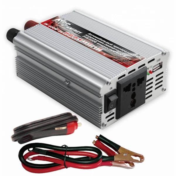 Автомобильный инвертор AVS IN-600W-24