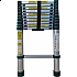 АЛЮМЕТ ST 3.2 Лестница телескопическая стальная Алюмет ST 3.2 (11ступ., 3.2м)