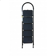 Лестница-стремянка Алюмет МСН205 (5-х ступ., сталь, широкая ступень)